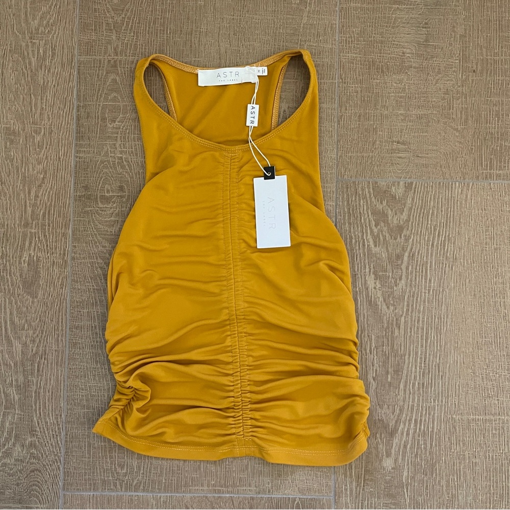 ASTR Women's Golden Tank Top